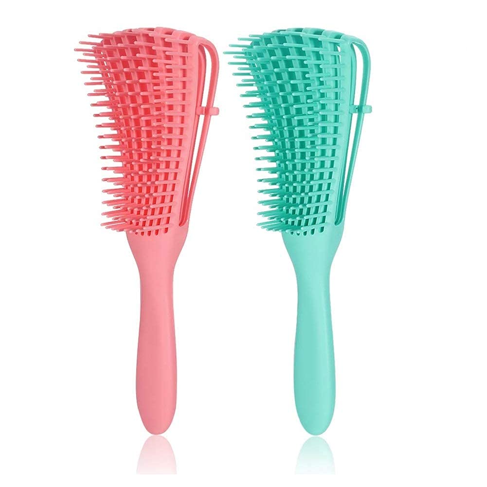 Stylish Curly Hair Brush – Massage Wet Hair Comb & Detangling Hair Brush
