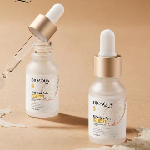 BIOAQUA Rice Raw Pulp Serum – Hydrating & Brightening Face Serum (15ml)