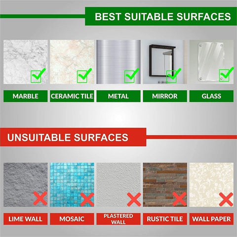 Multi-Purpose Self Adhesive 6 Hooks Wall