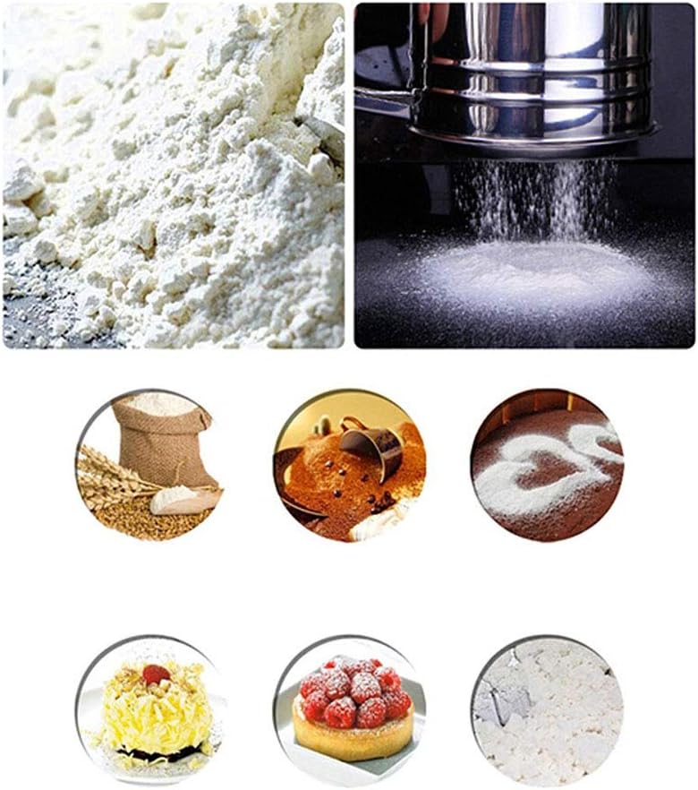Flour Sieve, Baking Sieve, Stainless Steel Flour Sifter, Powder Filter Screen, Sugar Sifter, Coffee Powder Filter, Baking Essentials, Double Layer Baking Sieve
