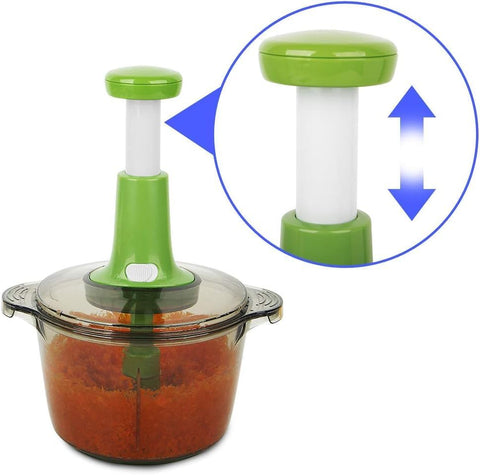 1.5 Liter Kitchen Handy Push Chopper Vegetable Chopper