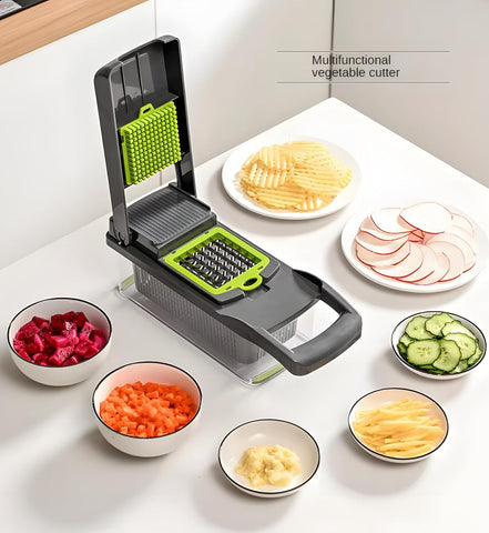 16-in-1 Multifunctional Vegetable Slicer & Chopper