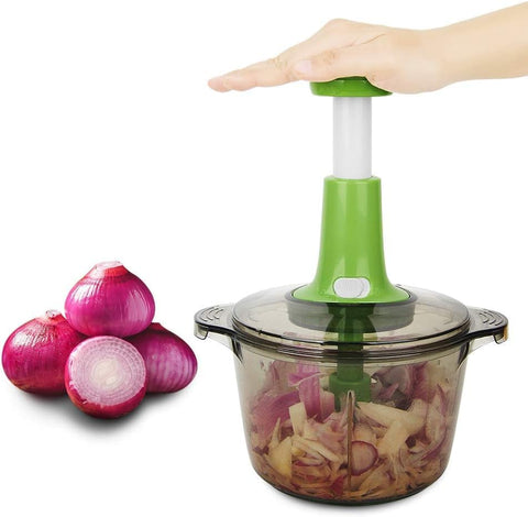 1.5 Liter Kitchen Handy Push Chopper Vegetable Chopper