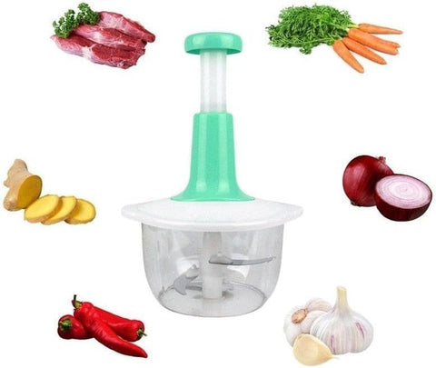 1.5 Liter Kitchen Handy Push Chopper Vegetable Chopper