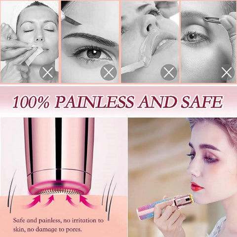 2 in 1 Eyebrow and Face Epilator