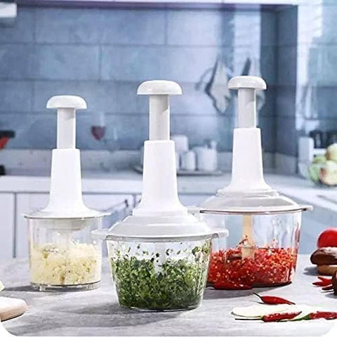 1.5 Liter Kitchen Handy Push Chopper Vegetable Chopper