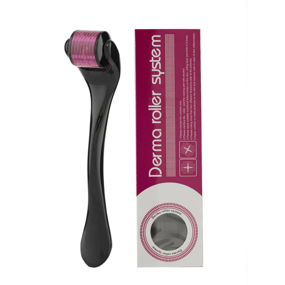 Titanium Needles Derma Roller with Box 0.5mm Length Size